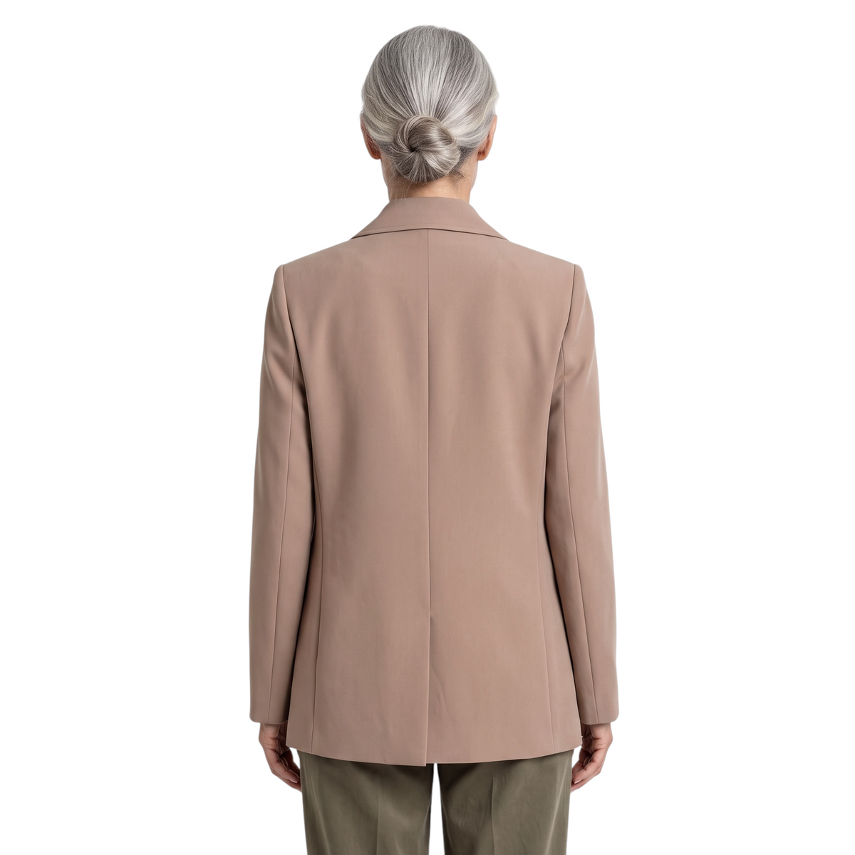 The Arno Jacket in beige, women's travel blazer by Witoldi