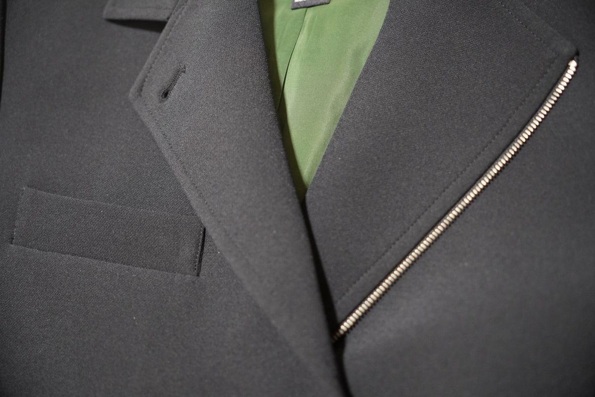 The Arno Jacket in navy, women's travel blazer