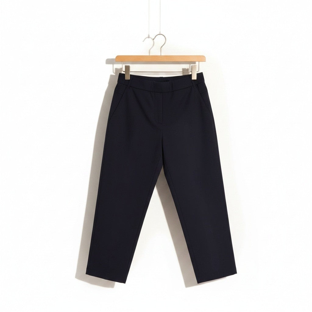The Arno Pants in navy, women's pull-on travel pants by Witoldi